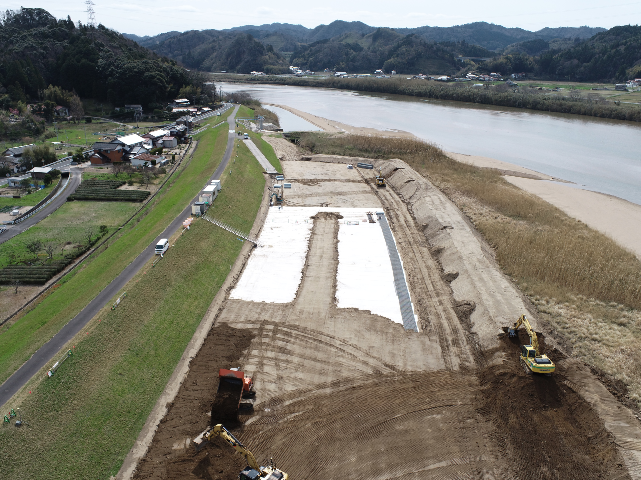 令和3年度斐伊川中出西地区堤防強化外工事