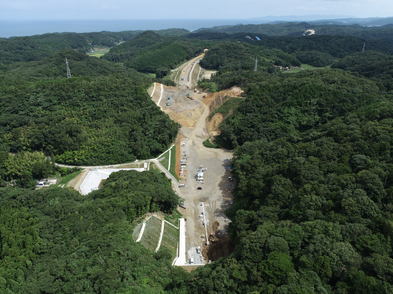 令和２年度静間仁摩道路宅野地区第６改良工事