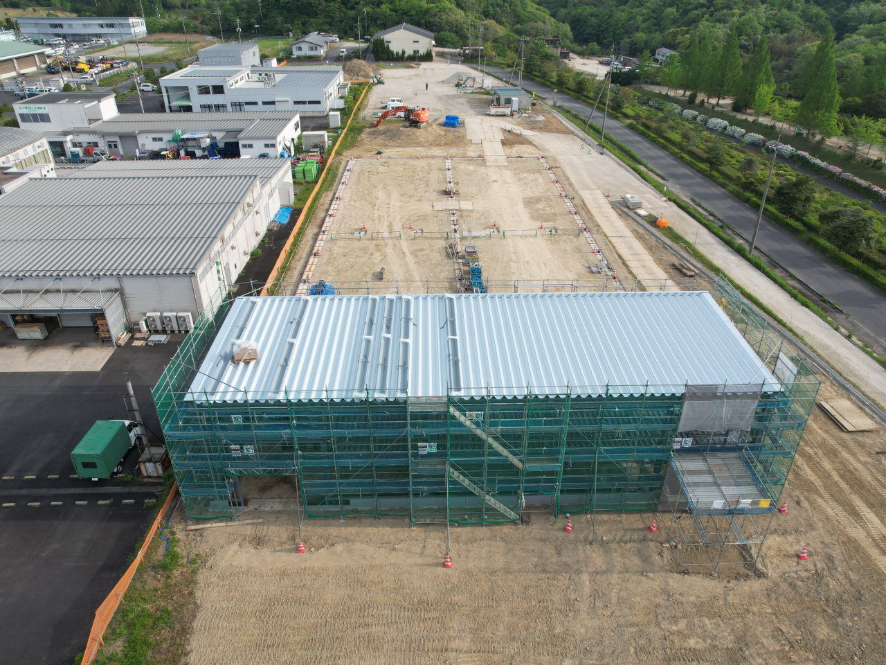 ㈱タムラ松江市工場新築工事