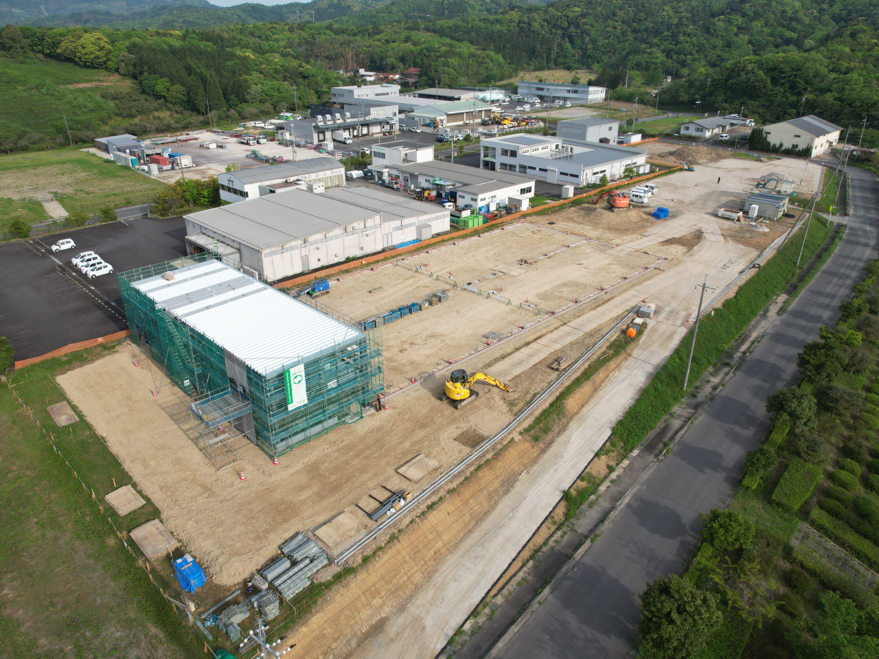 ㈱タムラ松江市工場新築工事