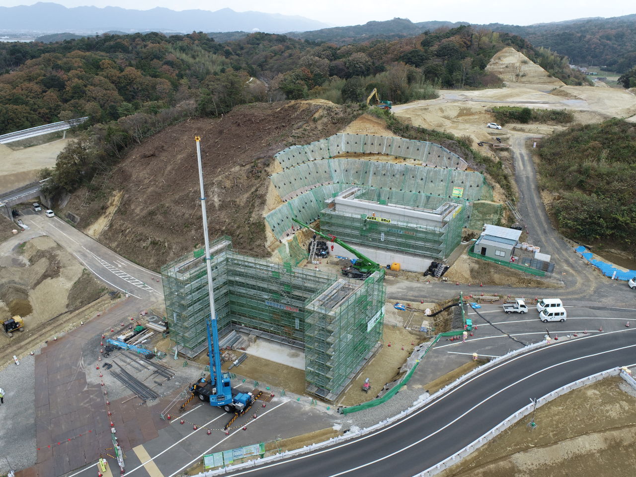 令和２年度湖陵多伎道路三部地区改良第４工事