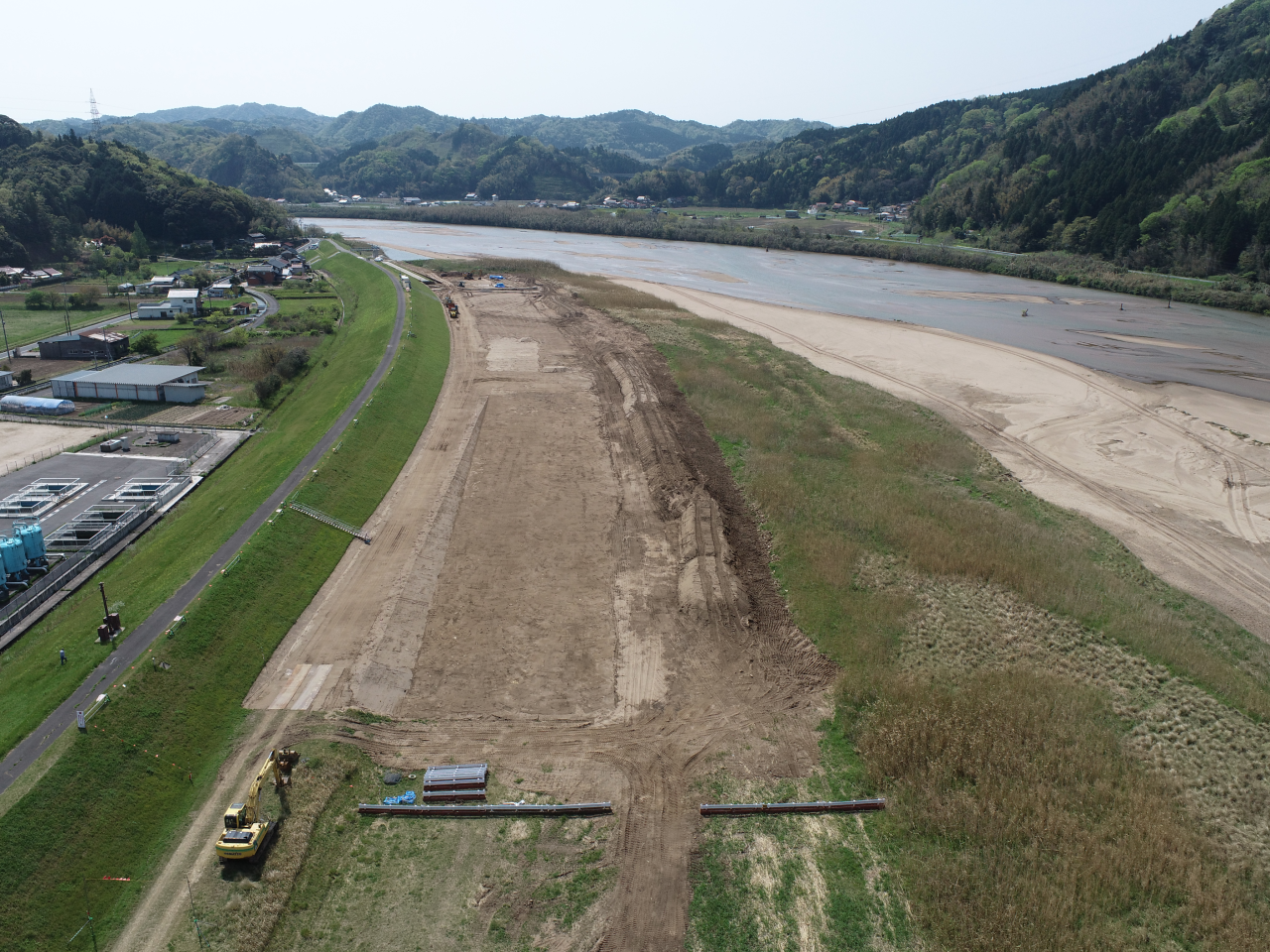 令和3年度斐伊川中出西地区堤防強化外工事