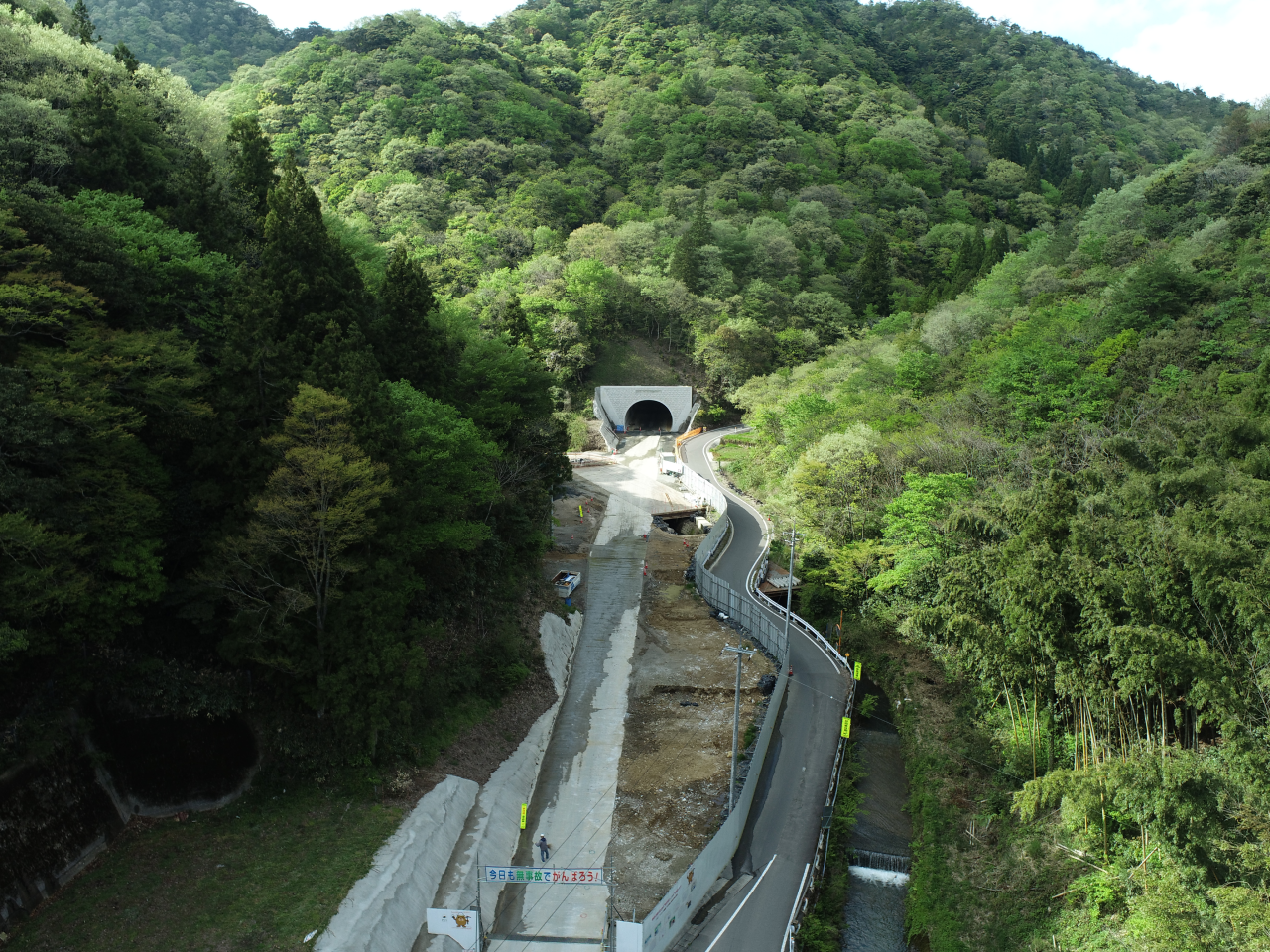 （一）斐川上島線（武部２工区）総合交付金（改築）(仮称）武部トンネル工事