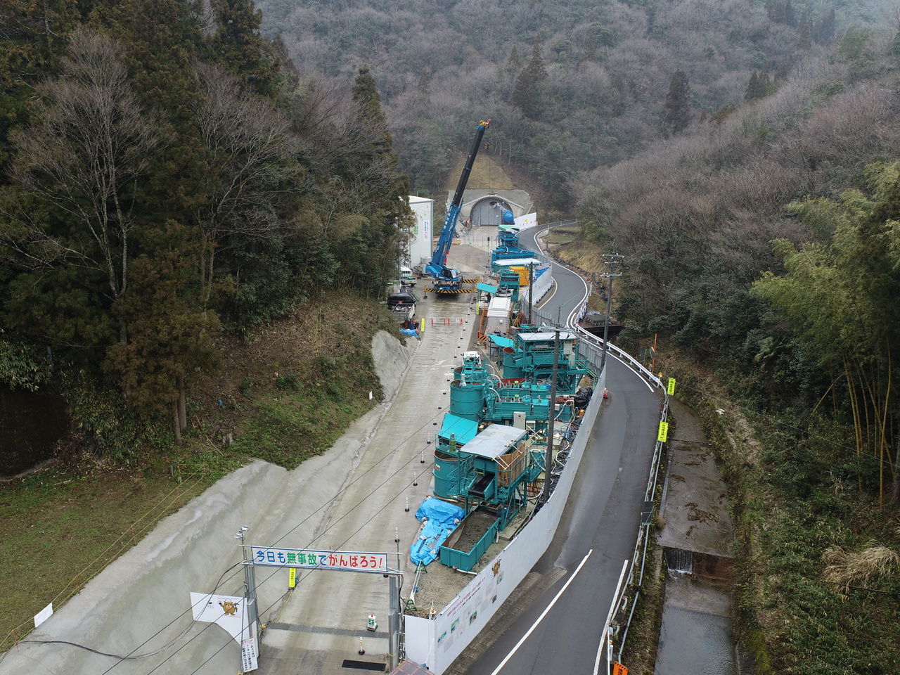 （一）斐川上島線（武部２工区）総合交付金（改築）(仮称）武部トンネル工事