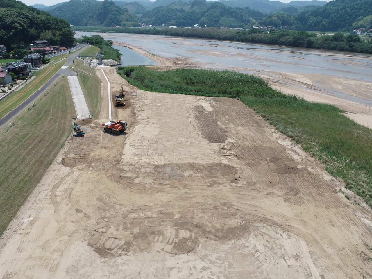 令和3年度斐伊川中出西地区堤防強化外工事