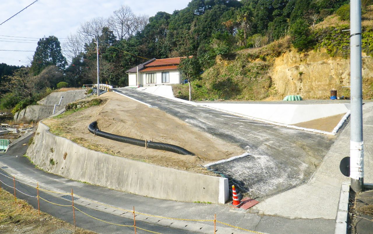 大田静間道路静間地区外路側整備工事