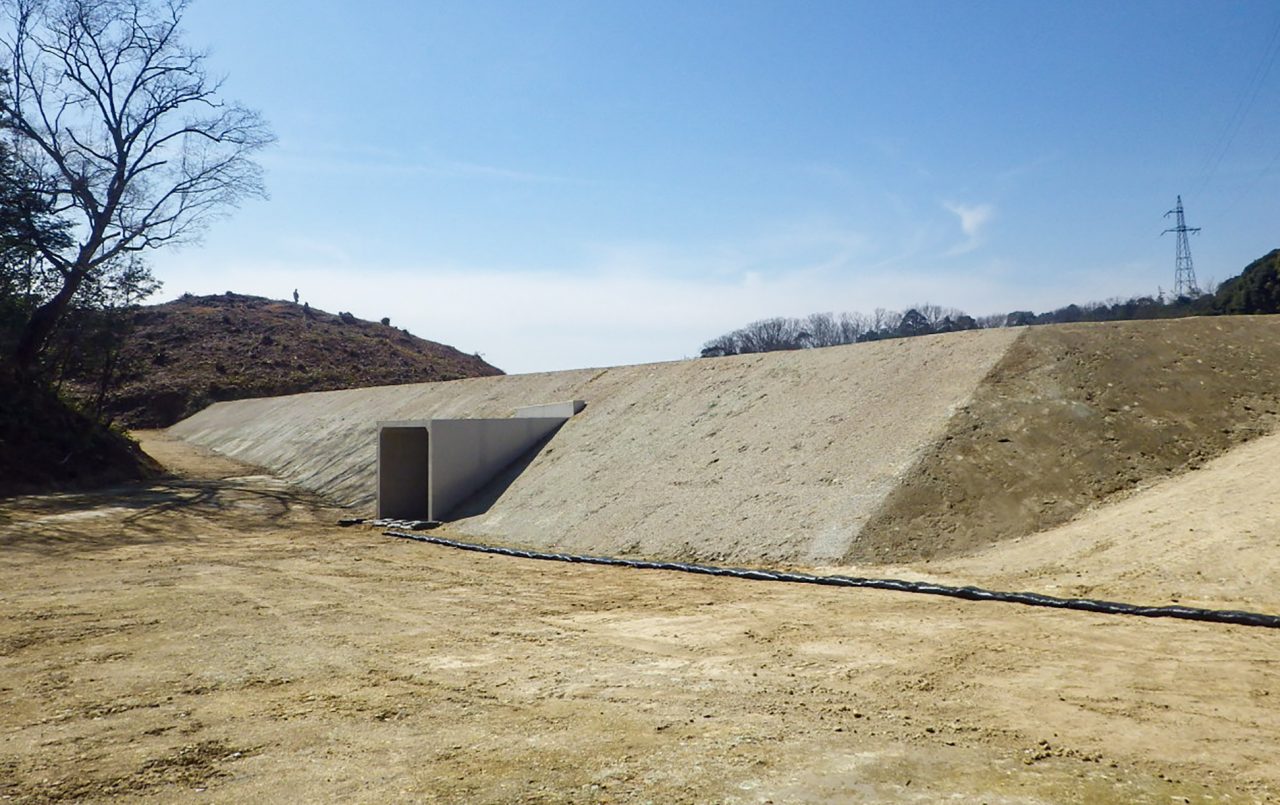 朝山大田道路朝倉地区改良第4工事