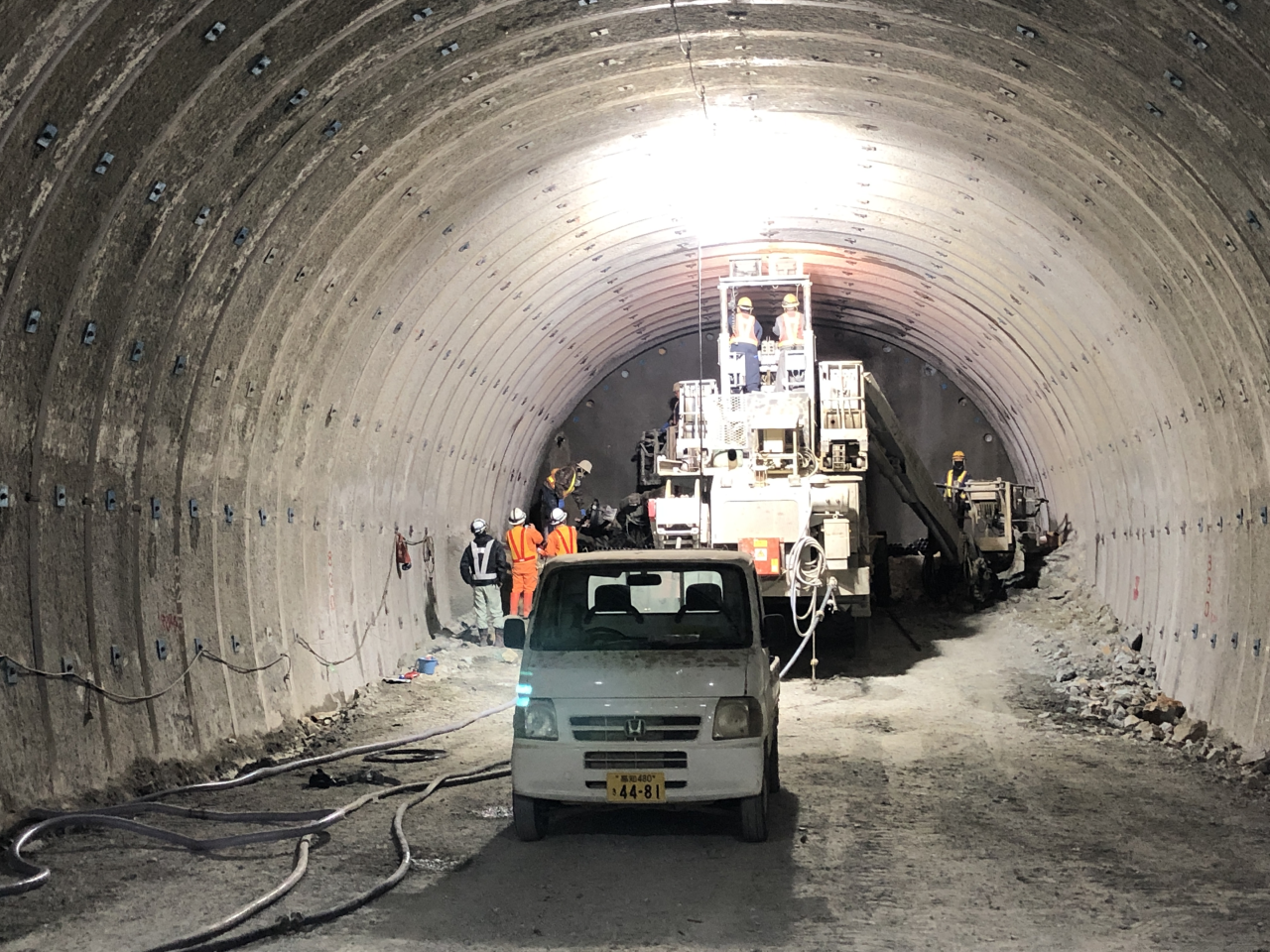 （一）斐川上島線（武部２工区）総合交付金（改築）(仮称）武部トンネル工事