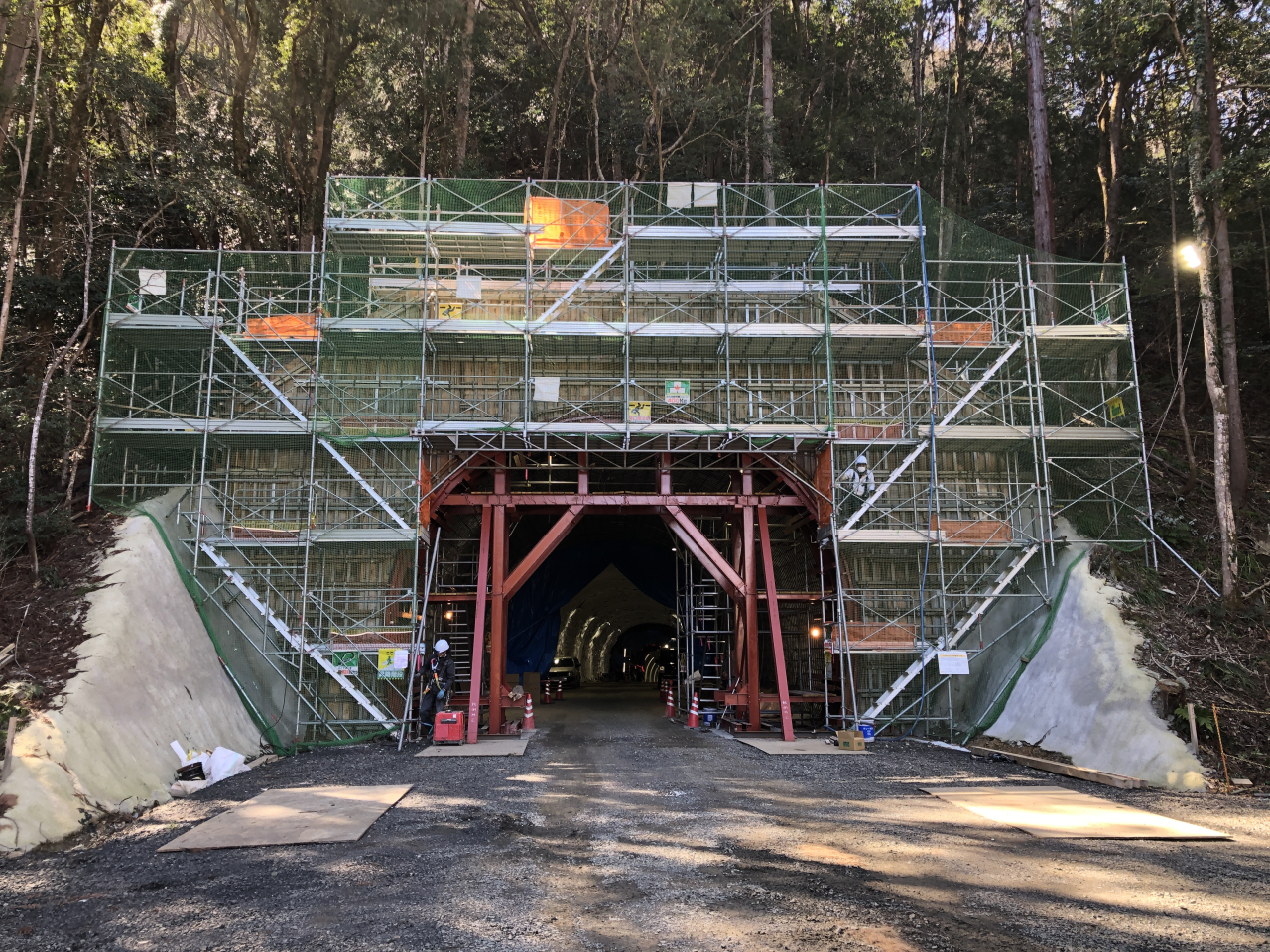 （一）斐川上島線（武部２工区）総合交付金（改築）(仮称）武部トンネル工事