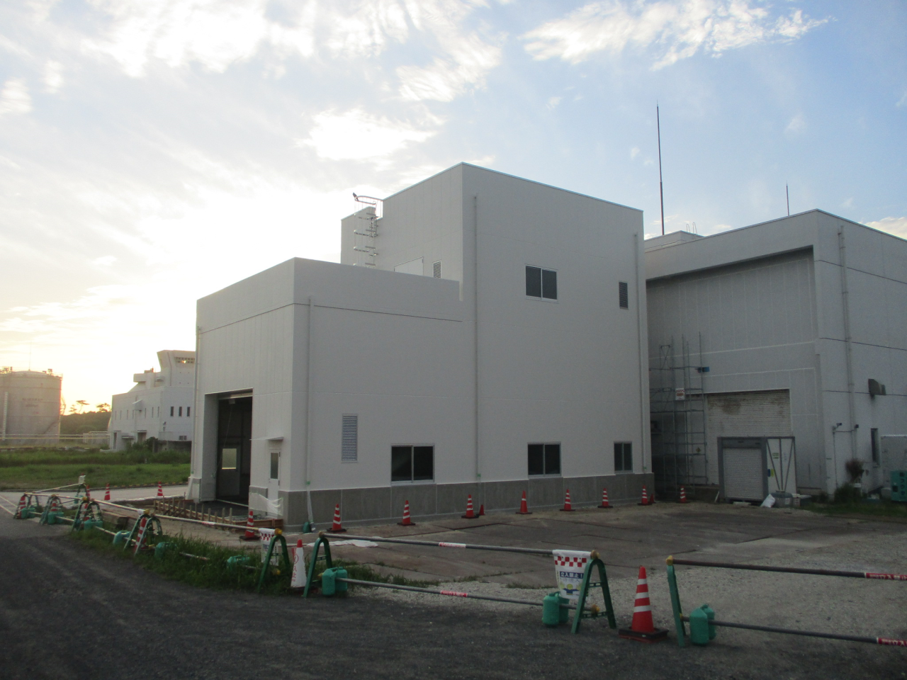 宍道湖西部浄化センター建設工事その23