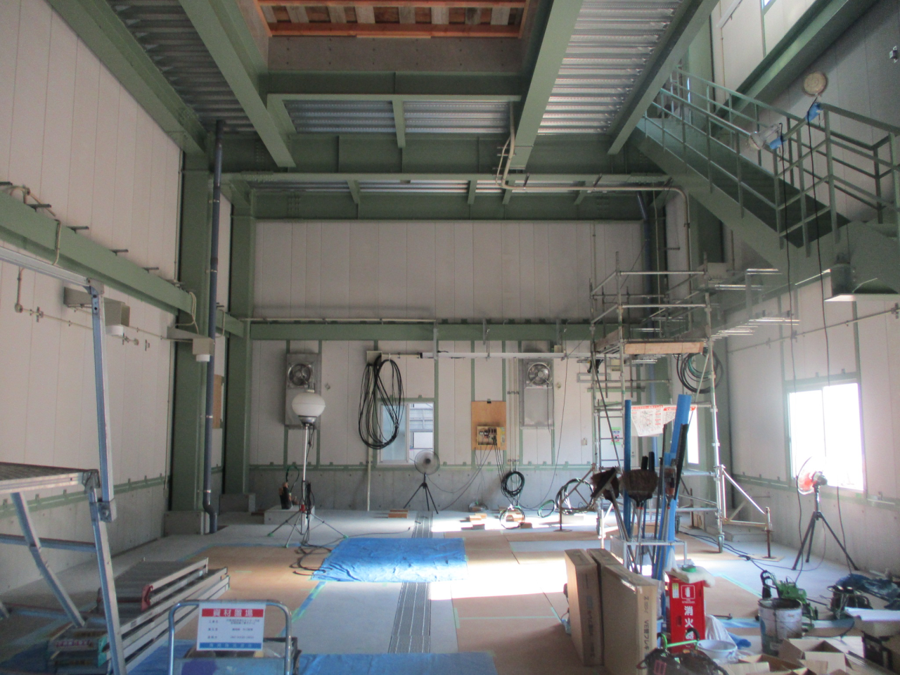 宍道湖西部浄化センター建設工事その23