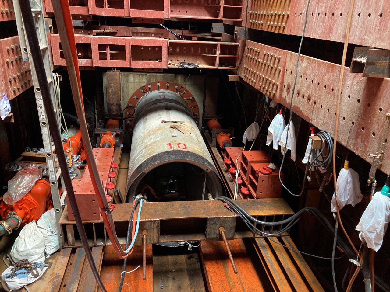 国道9号姫原西交差点～消防本部北交差点配水本管布設工事