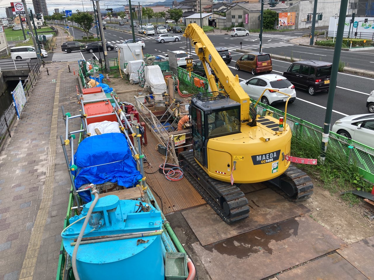 国道9号姫原西交差点～消防本部北交差点配水本管布設工事