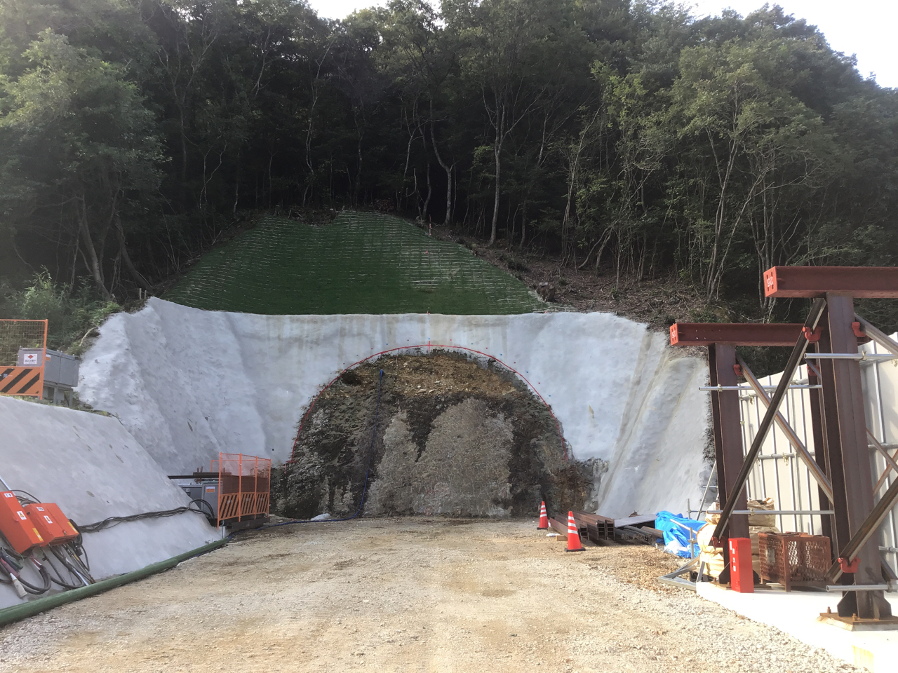 （一）斐川上島線（武部２工区）総合交付金（改築）(仮称）武部トンネル工事