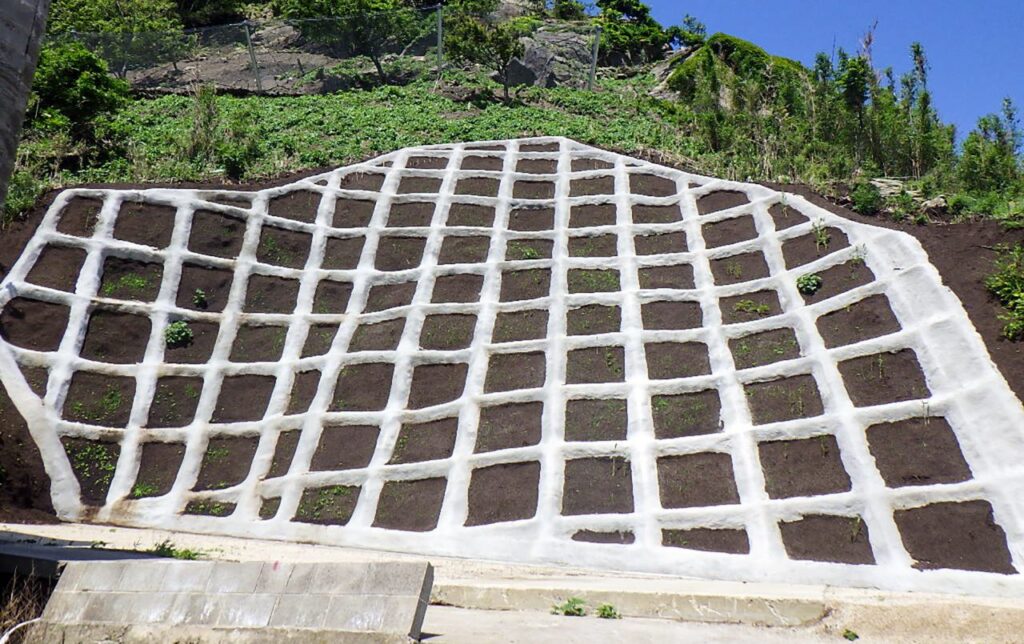 三津地区県単地すべり対策工事