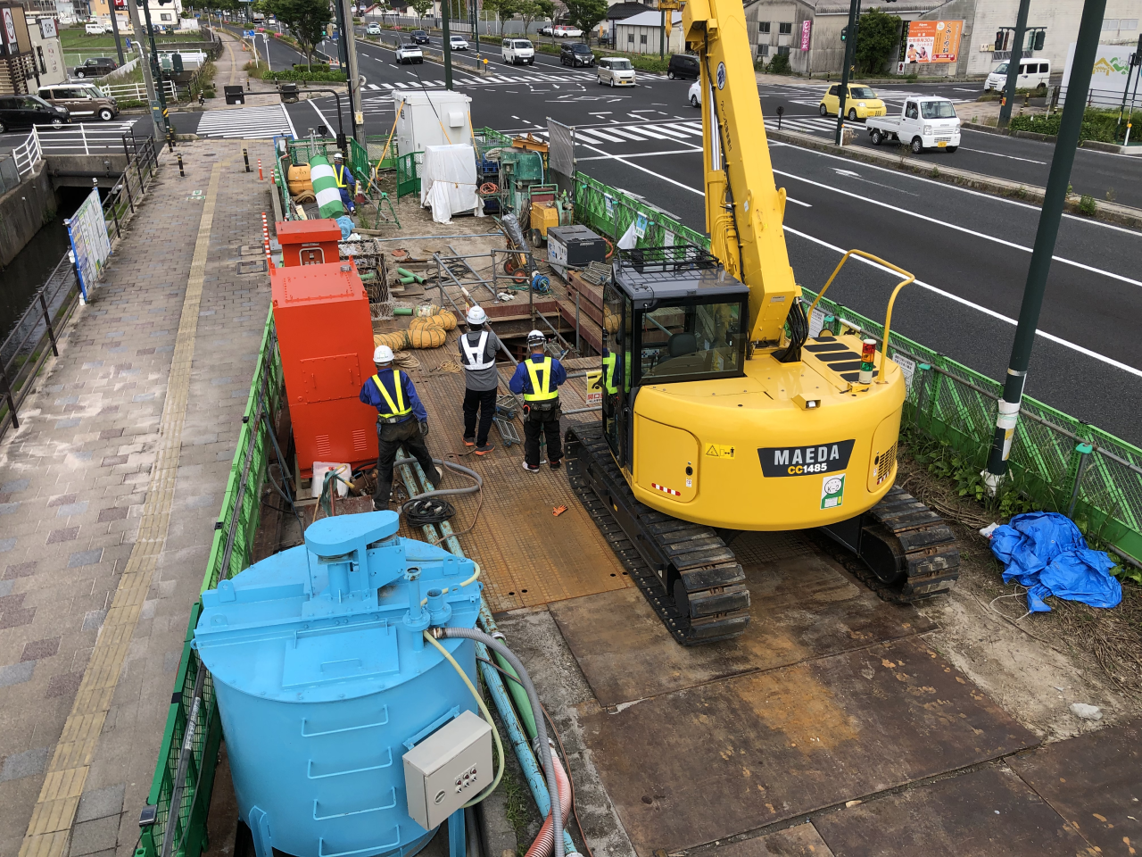 国道9号姫原西交差点～消防本部北交差点配水本管布設工事