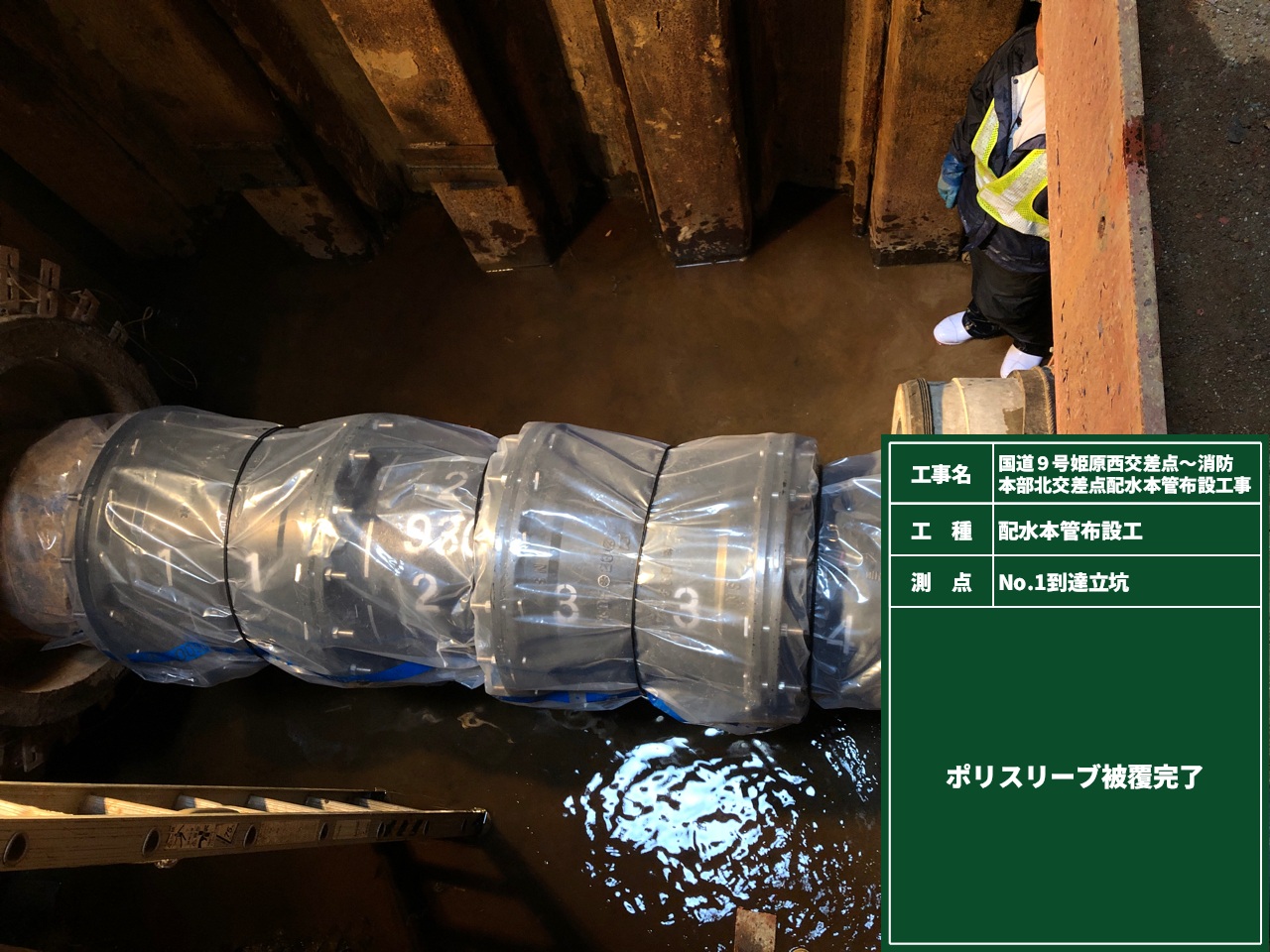 国道9号姫原西交差点～消防本部北交差点配水本管布設工事