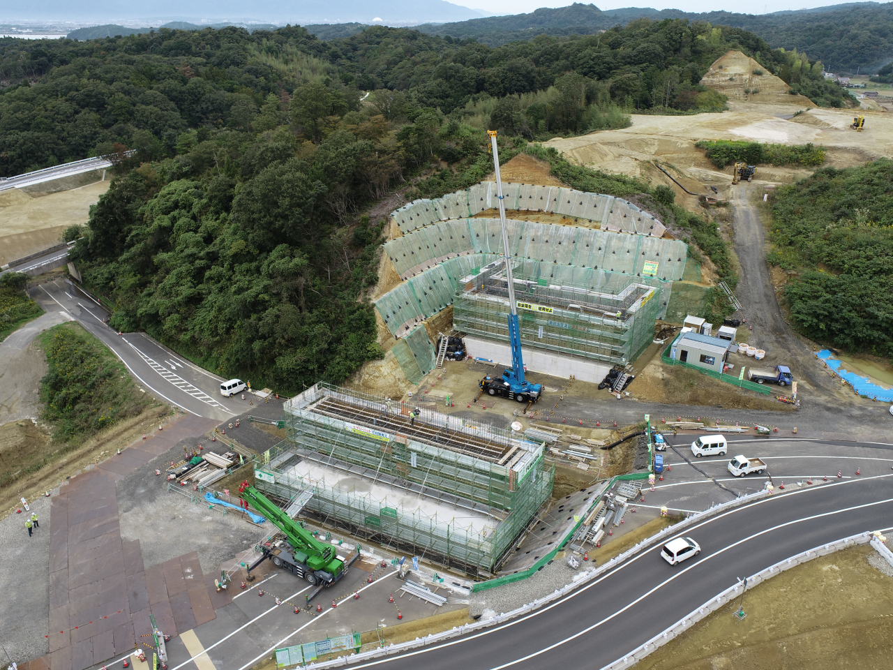 令和２年度湖陵多伎道路三部地区改良第４工事