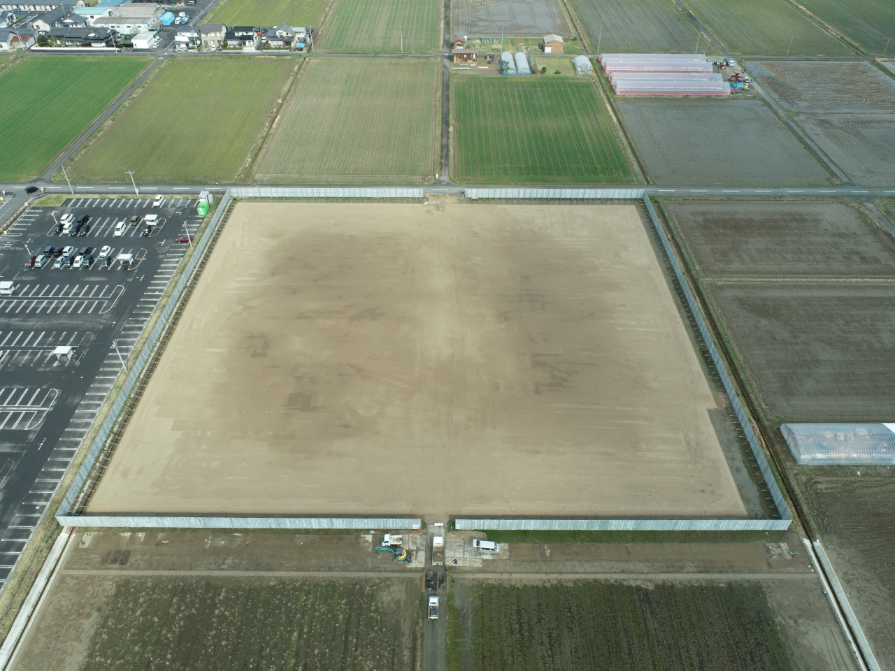 出雲空港周辺家屋移転先に係る第1期造成工事