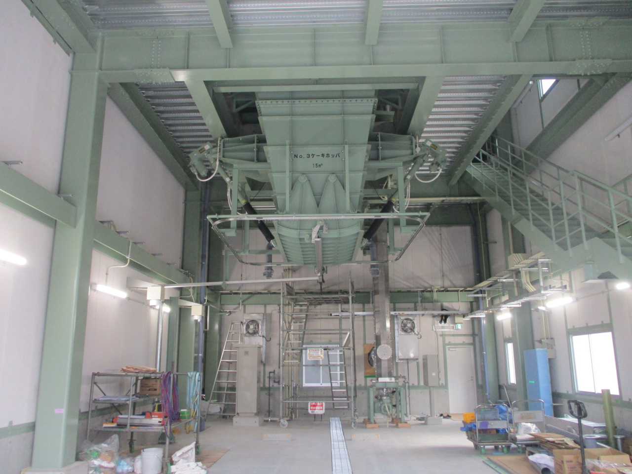 宍道湖西部浄化センター建設工事その23