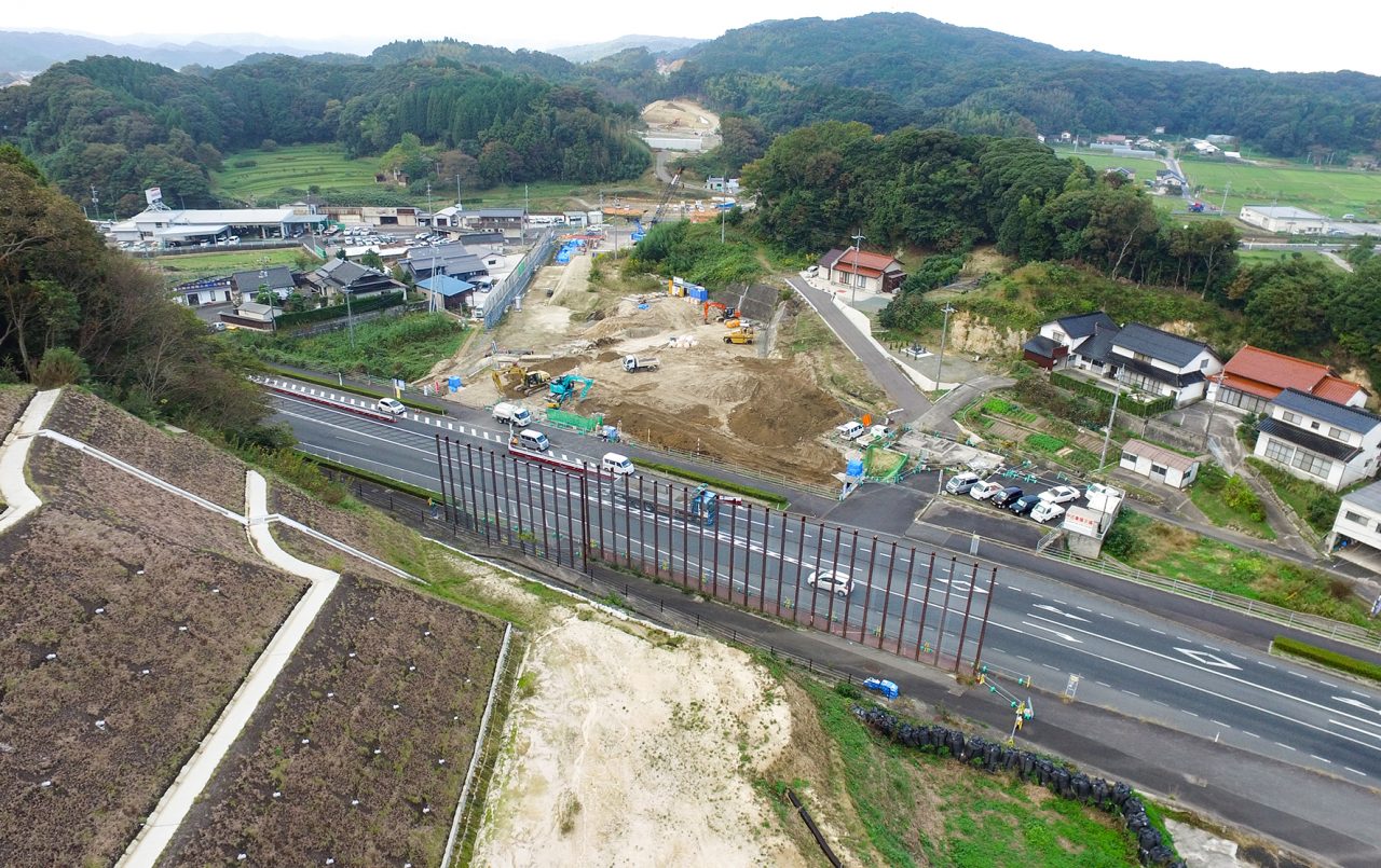 大田静間道路久手高架橋下部工事