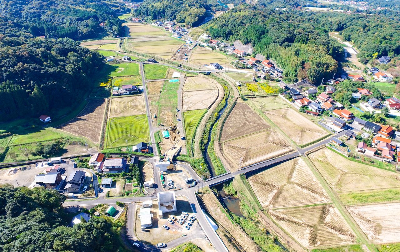 出雲湖陵道路常楽寺第２高架橋下部第４工事