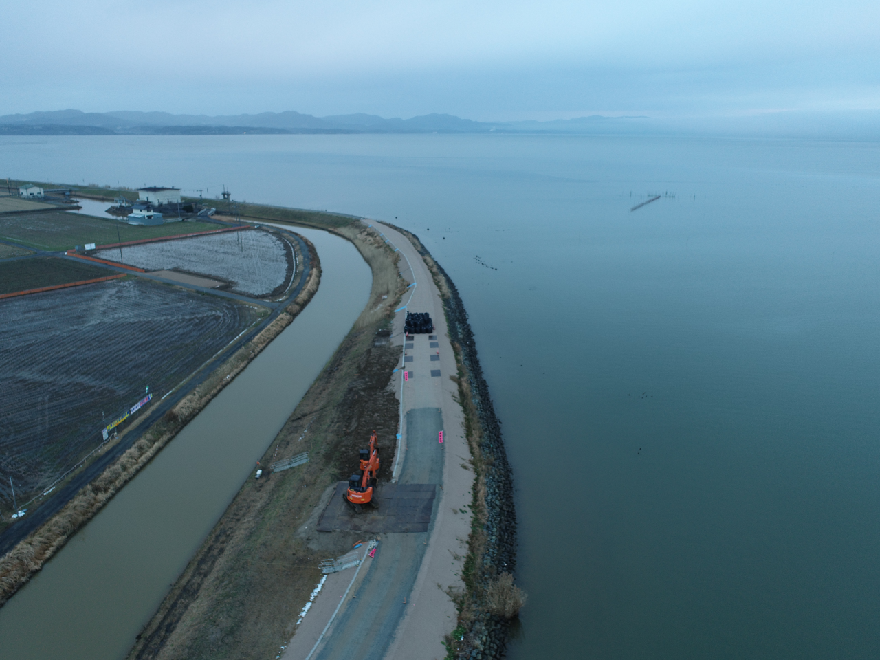 令和5年度 水利施設等保全高度化事業湖岸北地区 排水機場造成工事（その1）