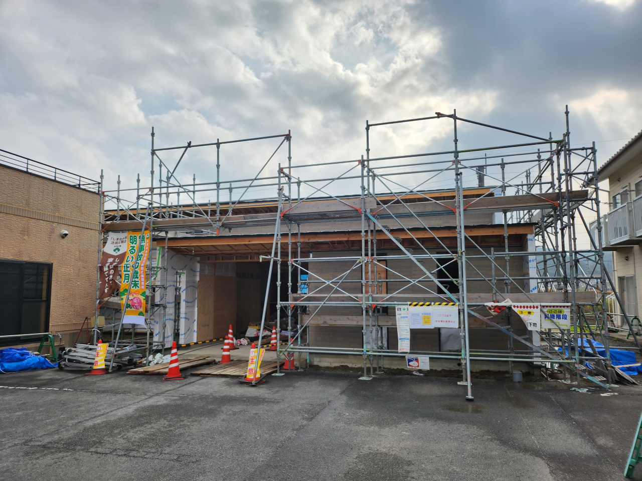 （仮称）桑友斐川センター新築工事