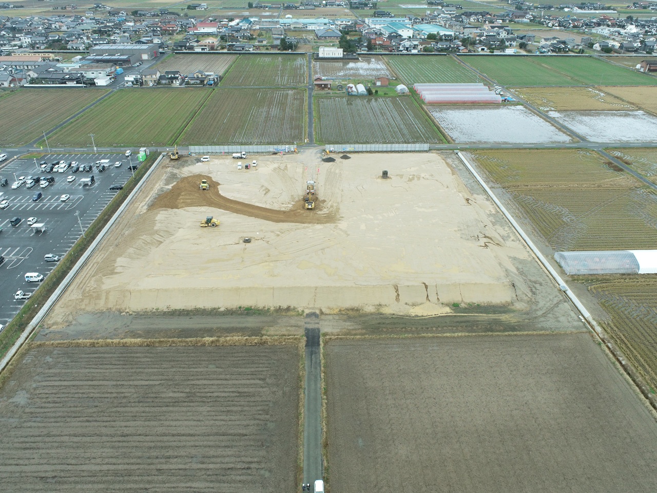出雲空港周辺家屋移転先に係る第2期造成工事