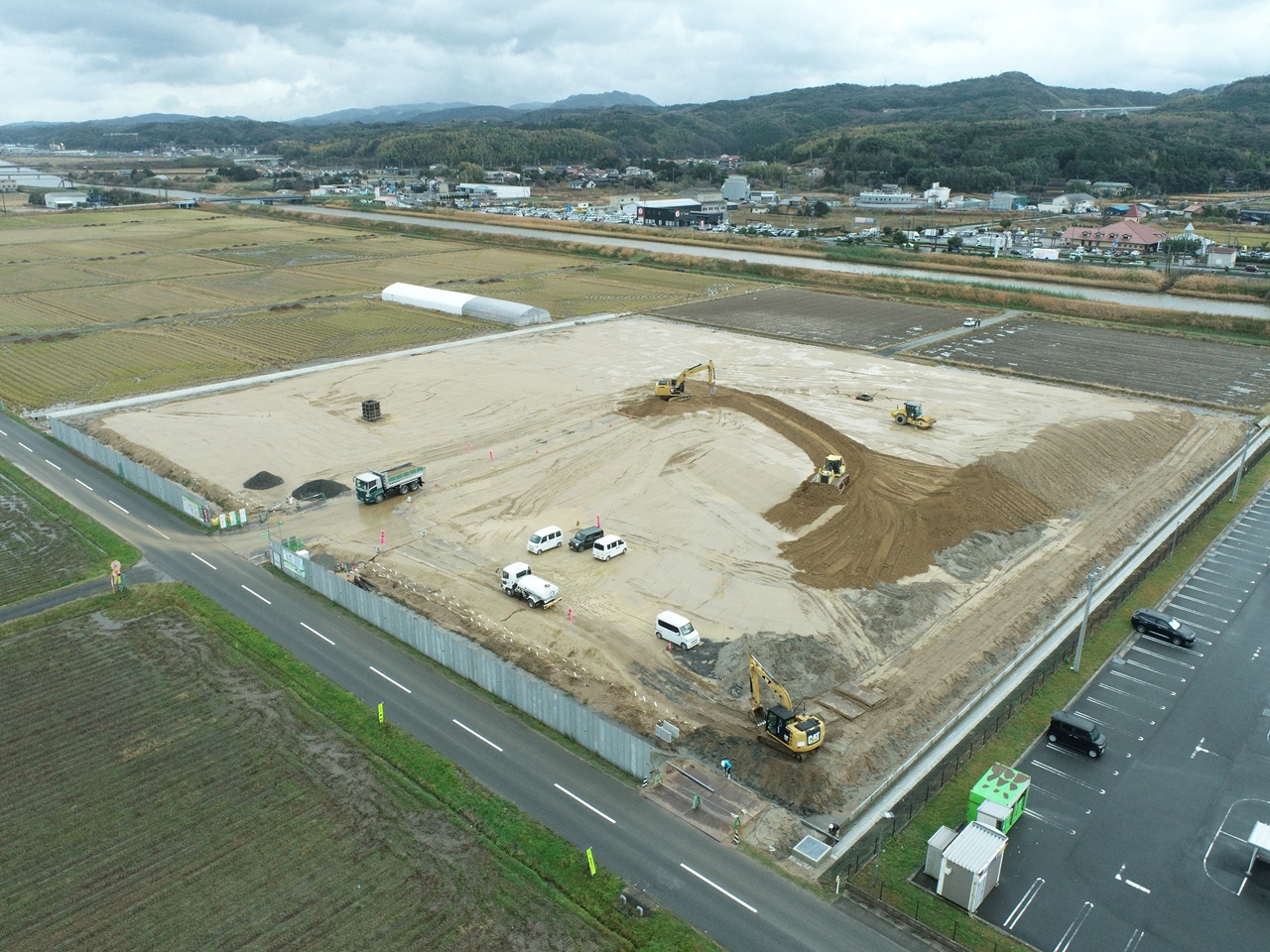 出雲空港周辺家屋移転先に係る第2期造成工事