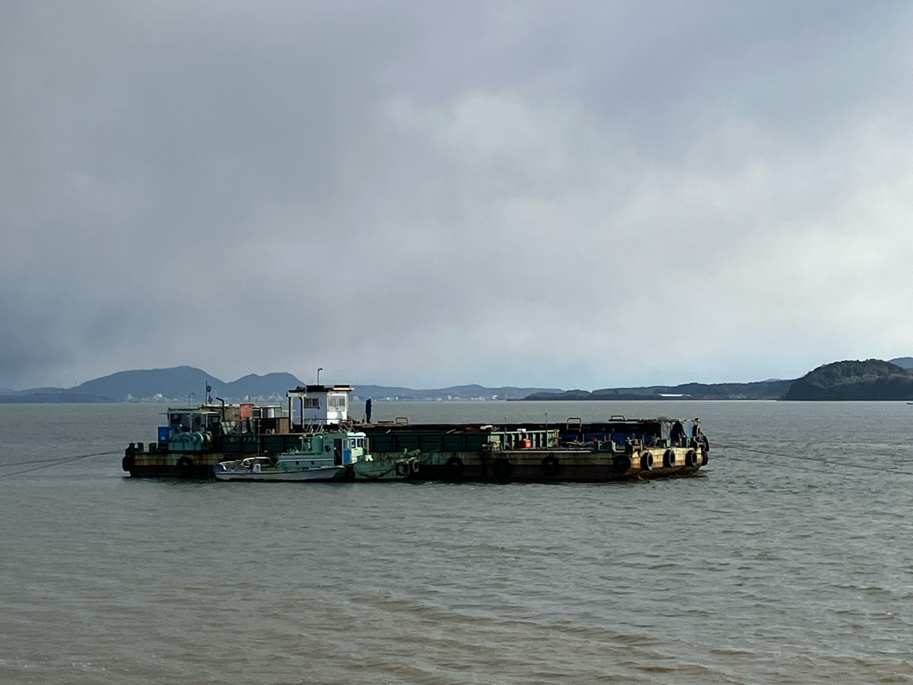 出雲空港周辺対策事業 宍道湖覆砂工事（第４期）