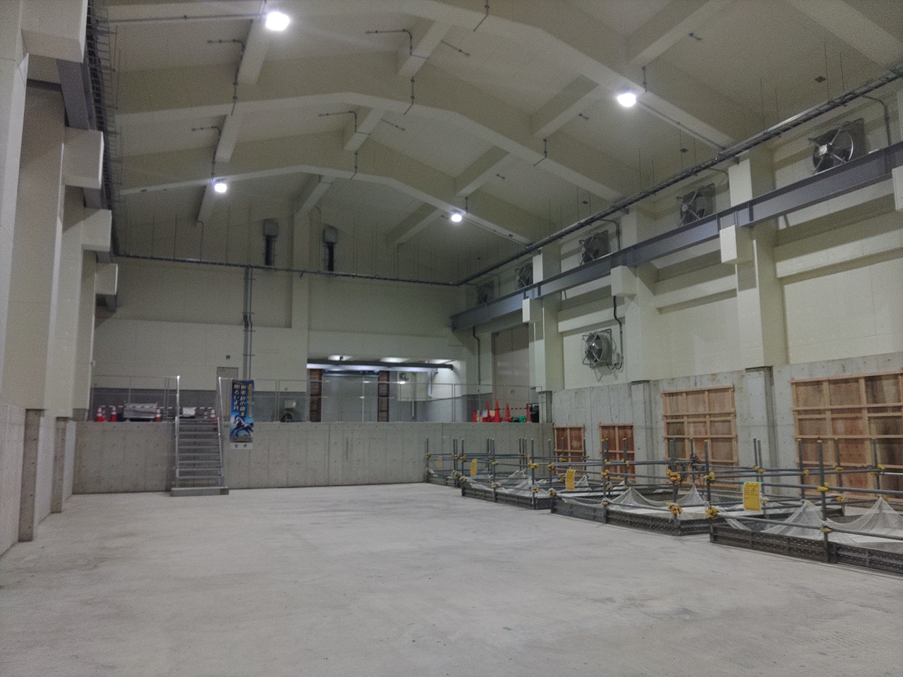 宍道湖西岸農地整備事業　論田川排水機場建屋建築工事