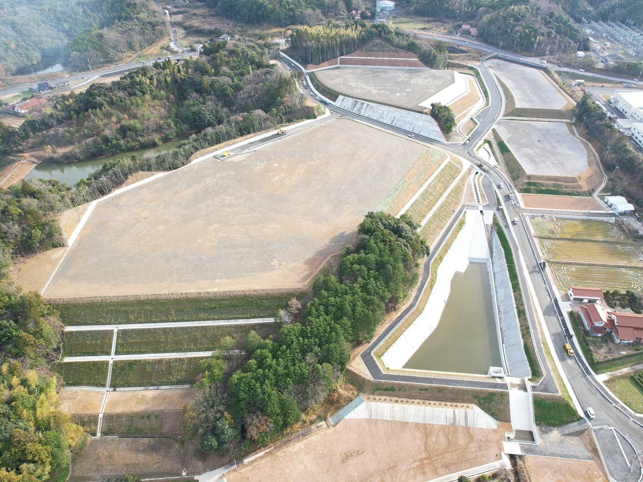 （仮称）出雲市新工業団地（斐川）造成工事
