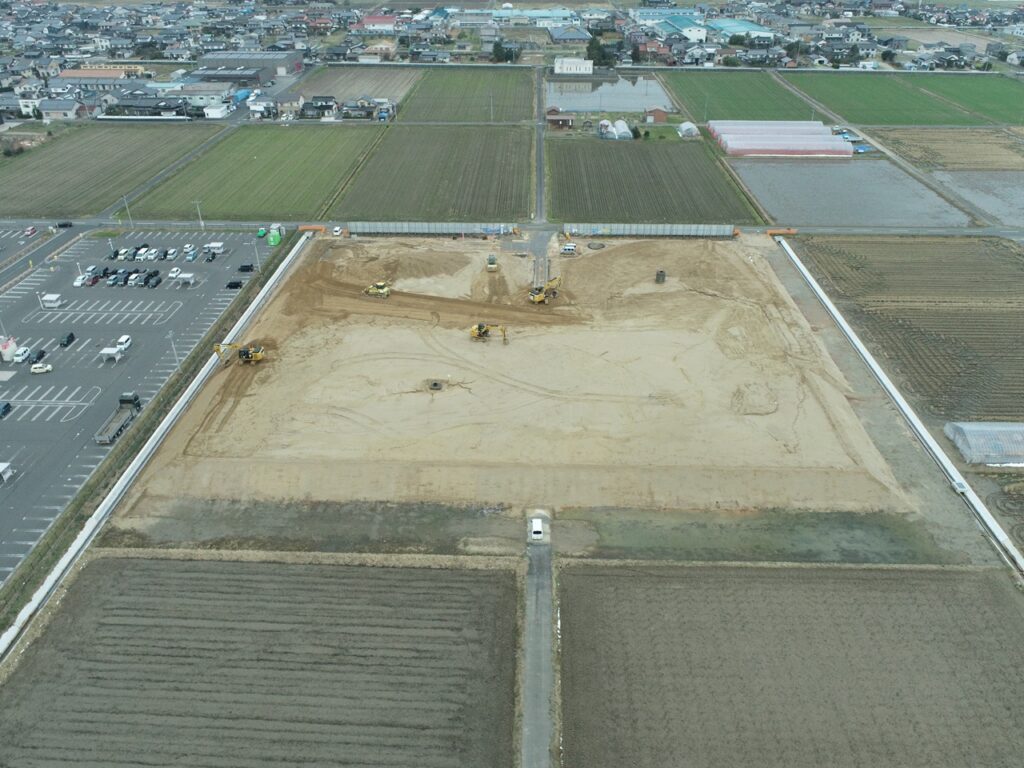 出雲空港周辺家屋移転先に係る第2期造成工事
