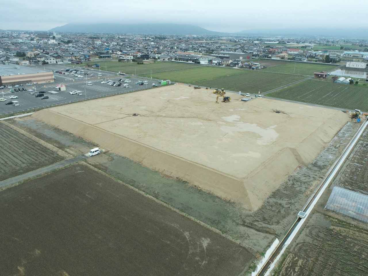 出雲空港周辺家屋移転先に係る第2期造成工事