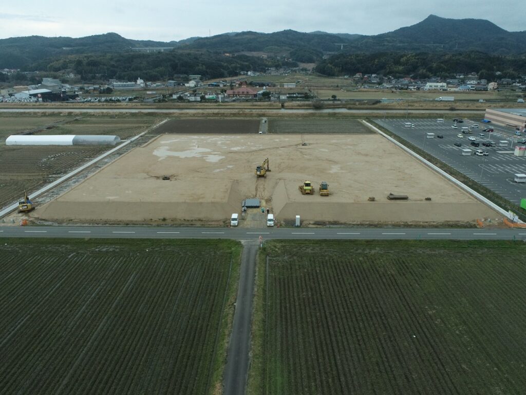 出雲空港周辺家屋移転先に係る第2期造成工事