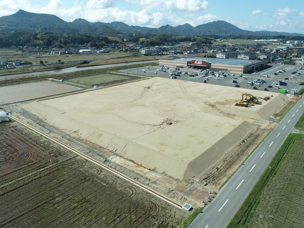 出雲空港周辺家屋移転先に係る第2期造成工事