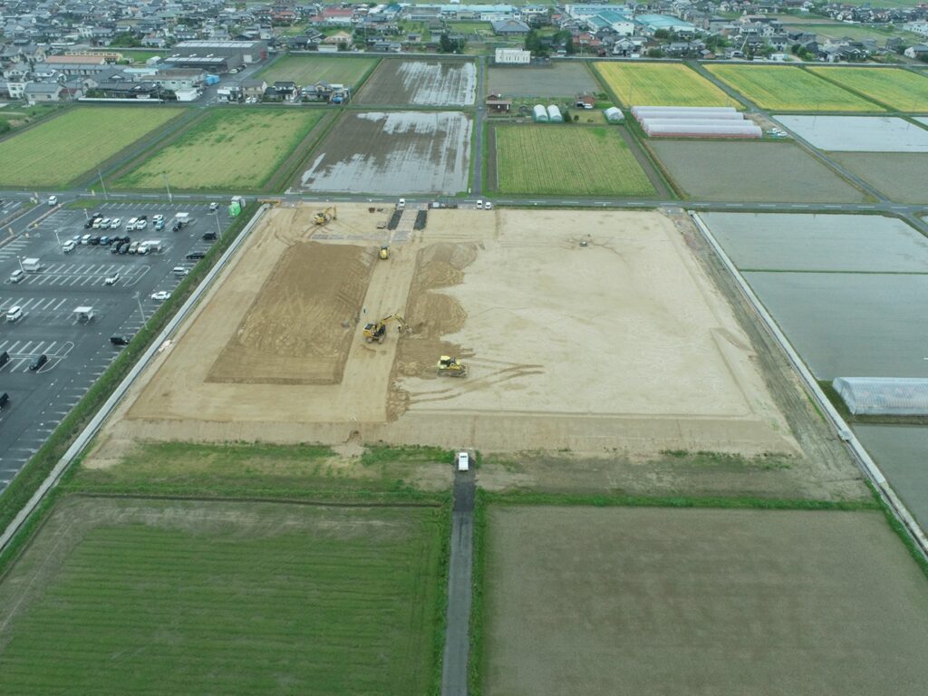 出雲空港周辺家屋移転先に係る第2期造成工事